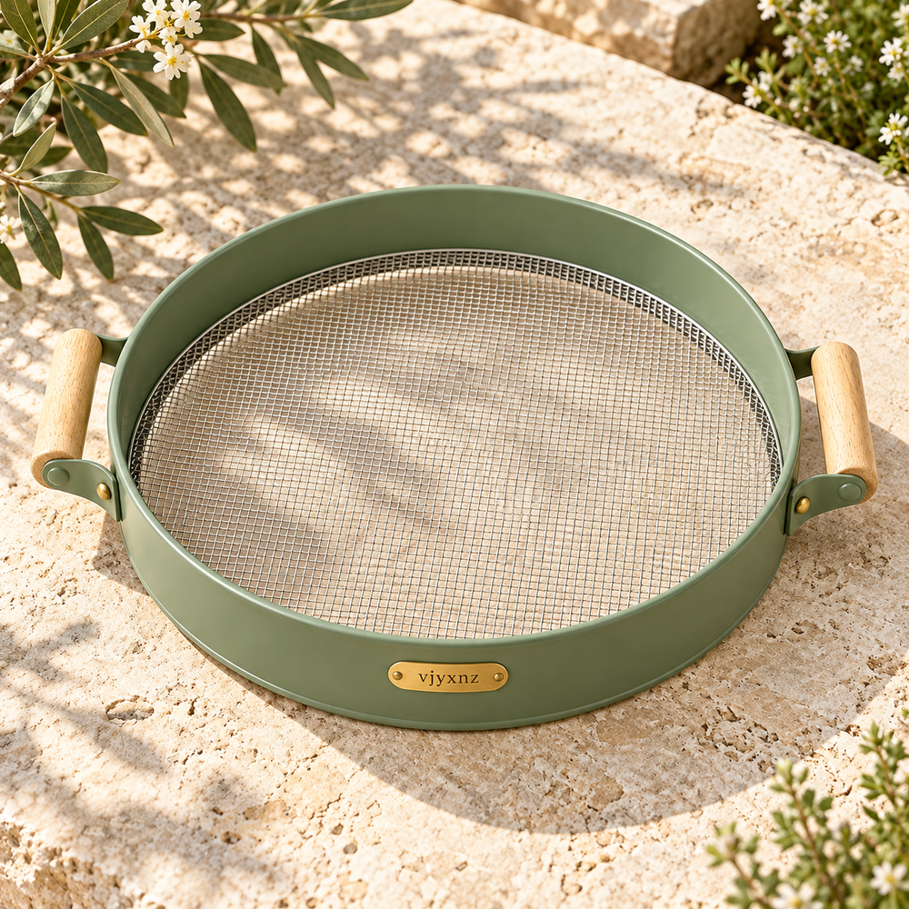Sift Round Garden Soil Sieve