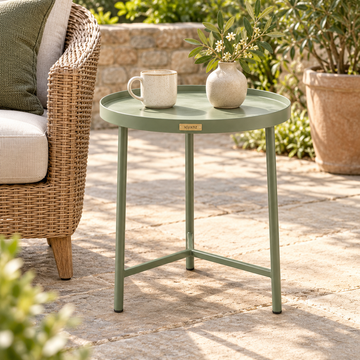 Terrace Round Garden Side Table