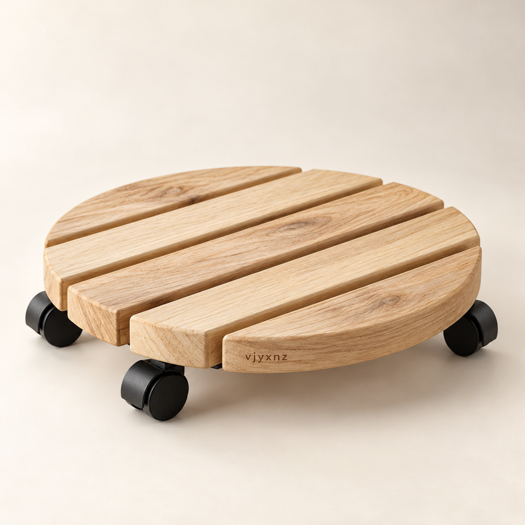 Glide Round Plant Caddy — Studio